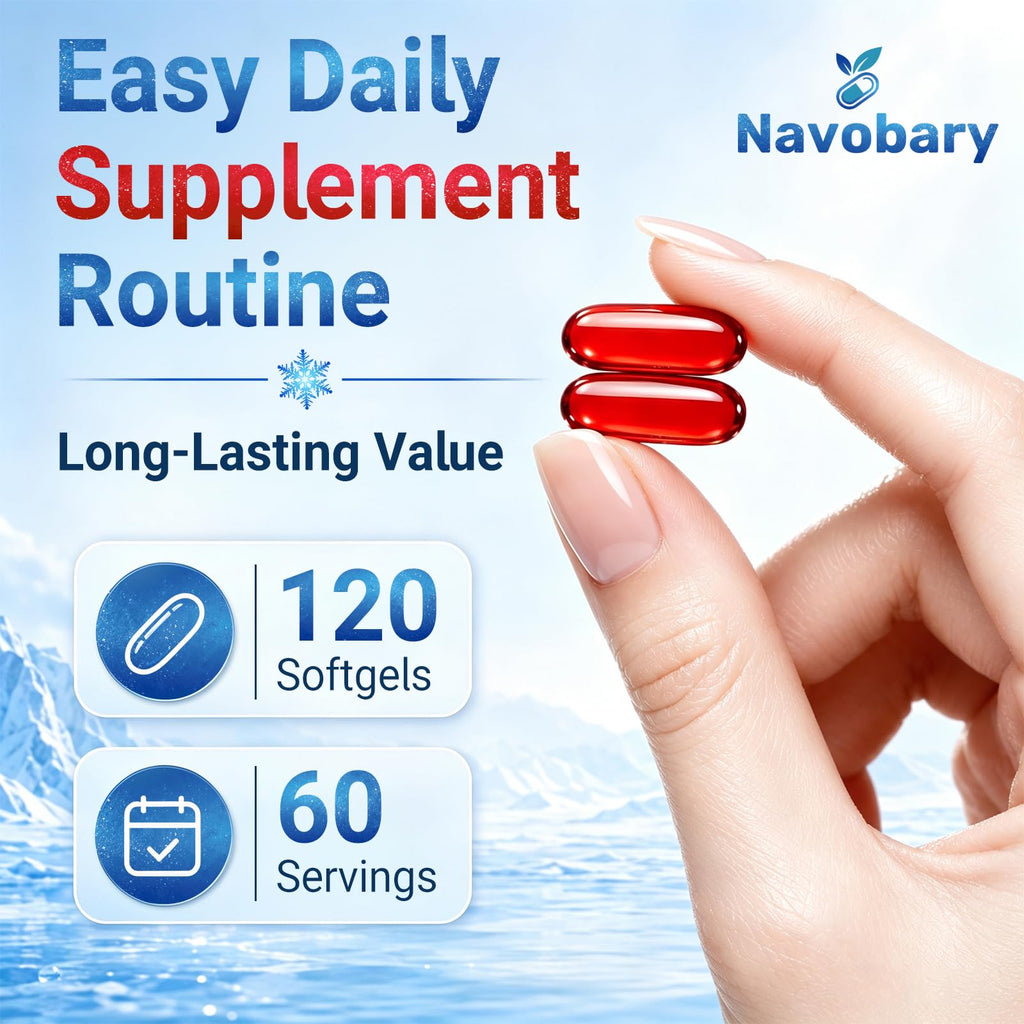 Krill Oil 2000mg Softgels, 120 ct F139598