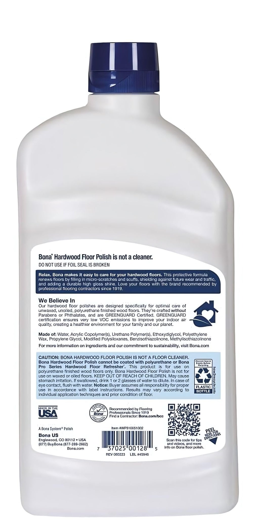 Hi-gloss Hardwood Floor Polish 32 Oz. Pack of 6 O5428