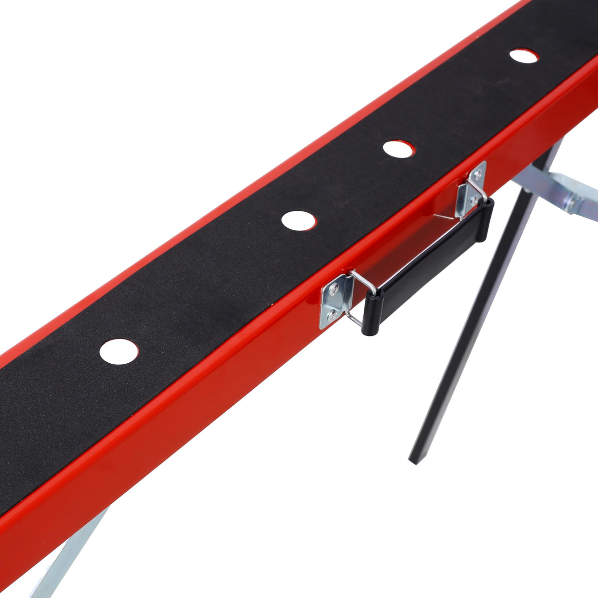 2 Pack Folding Heavy Duty Metal Sawhorse 550 Lb Capacity A52079