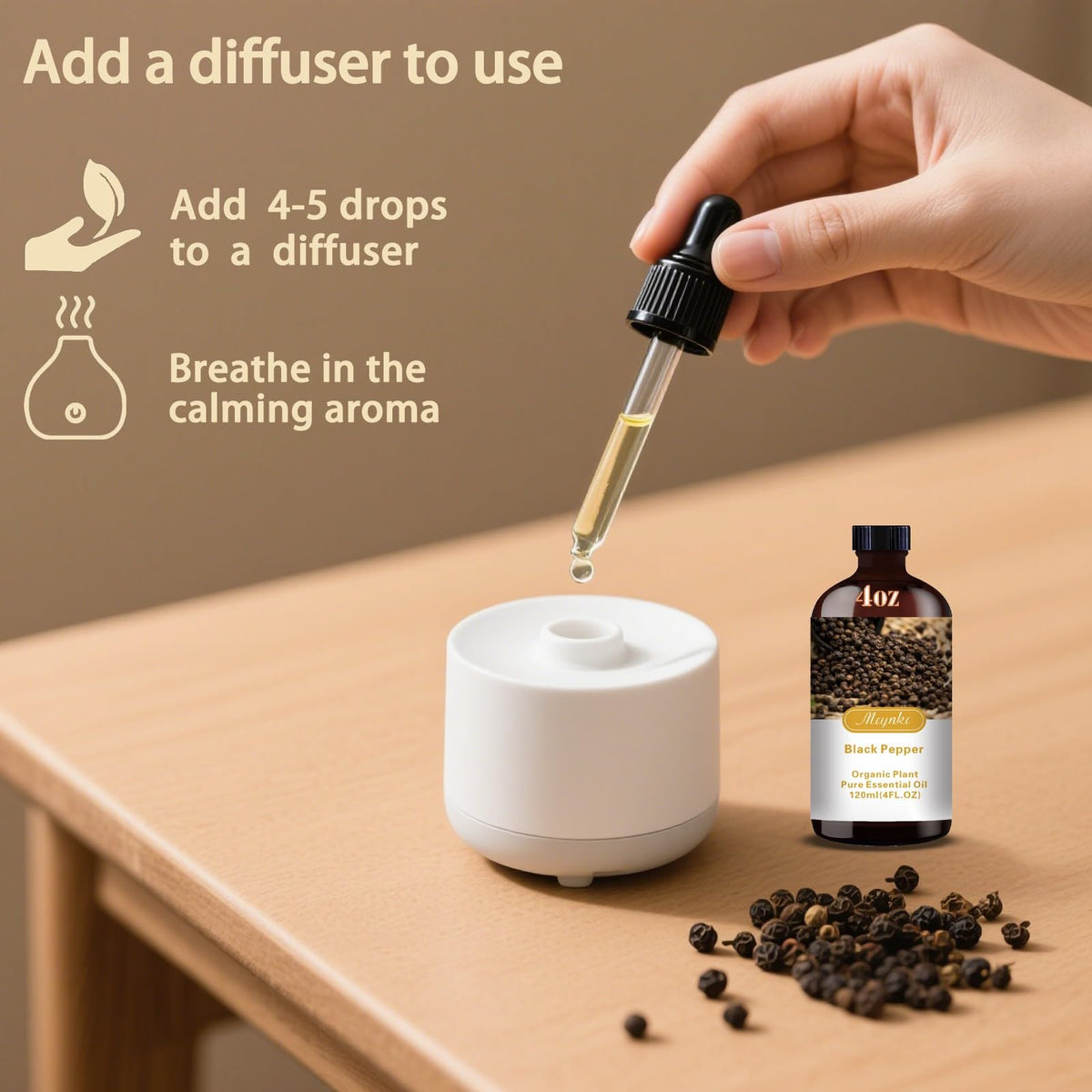 16oz & 4oz Lavender & Black Pepper Aromatherapy Set Q460395