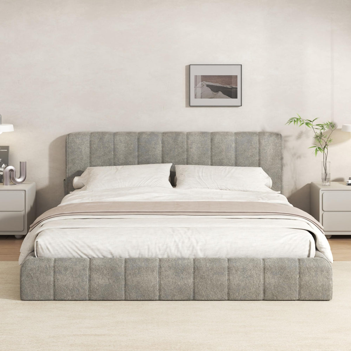 Queen Cloud Bed Frame D18206