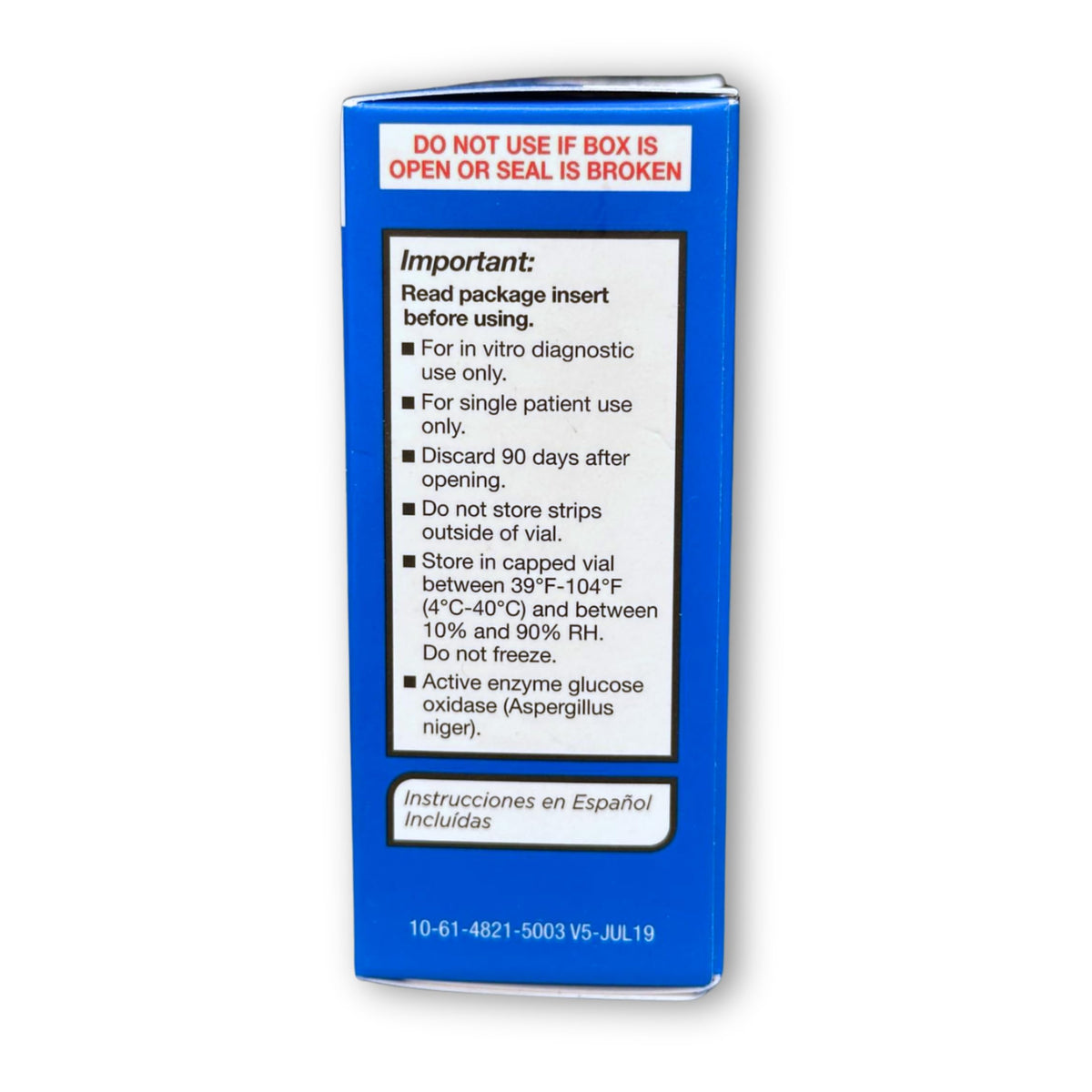 Blood Sugar Test Strips 50ct J506