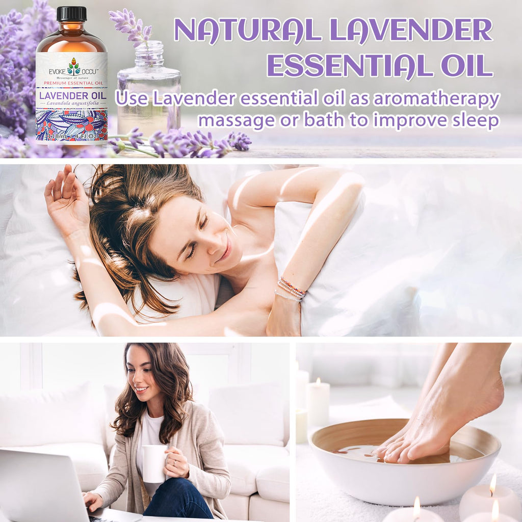 Rosemary and Lavender Essential Oil 4 Fl Oz K167
