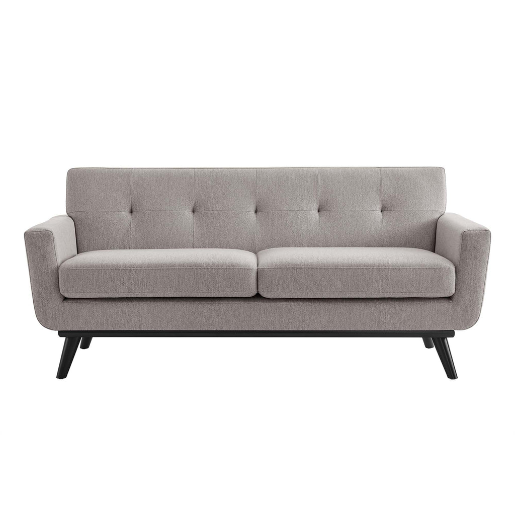 78 Inch Light Upholstered Loveseat K7203