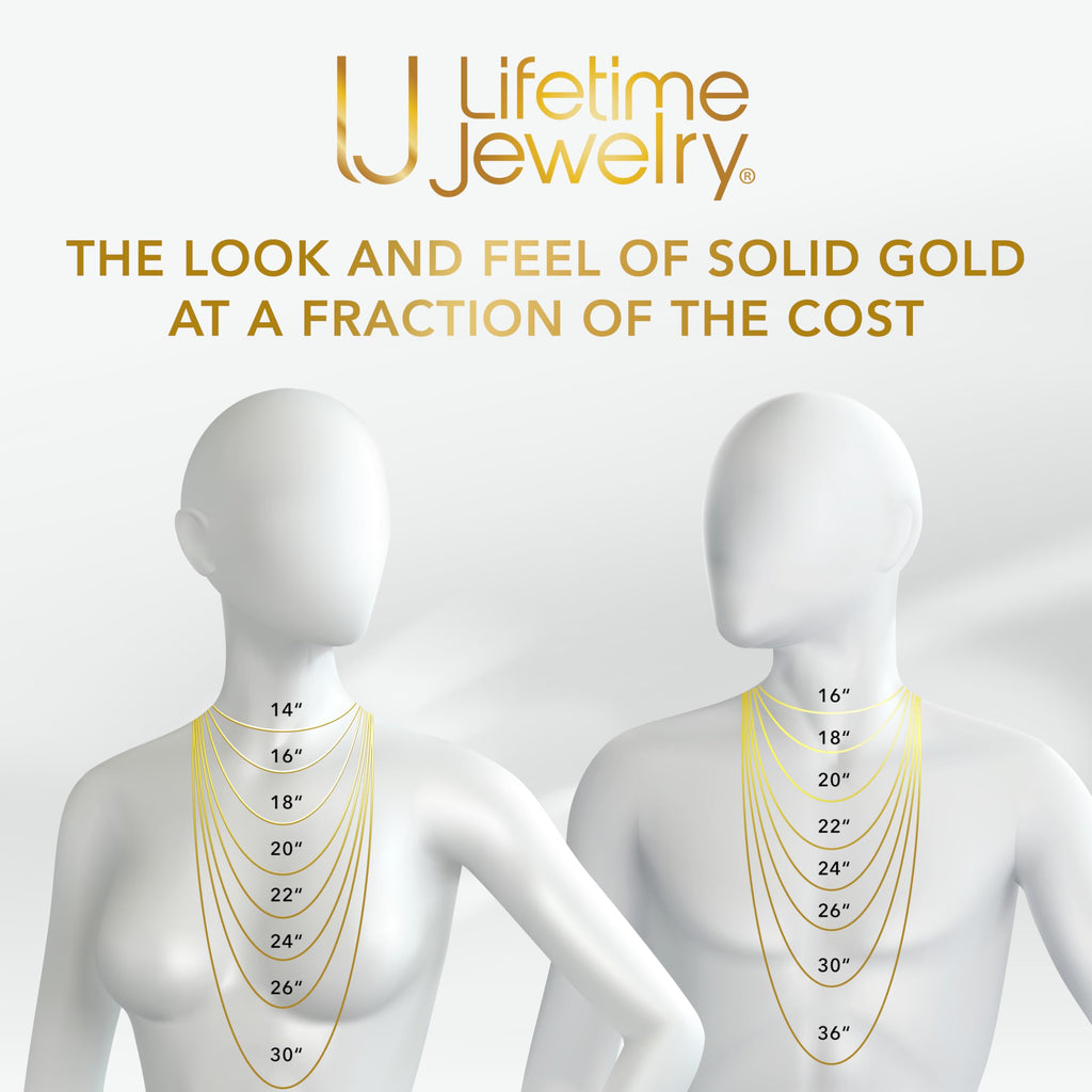 Gold Cuban Link Chain Necklace N854406