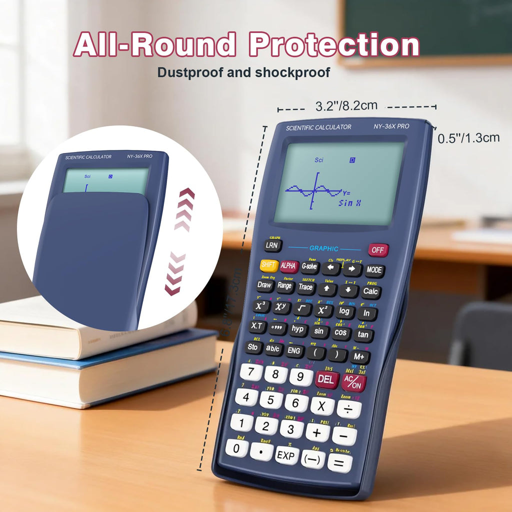 Scientific Calculator 360 Functions Multi-Line 13 Digit Y2022