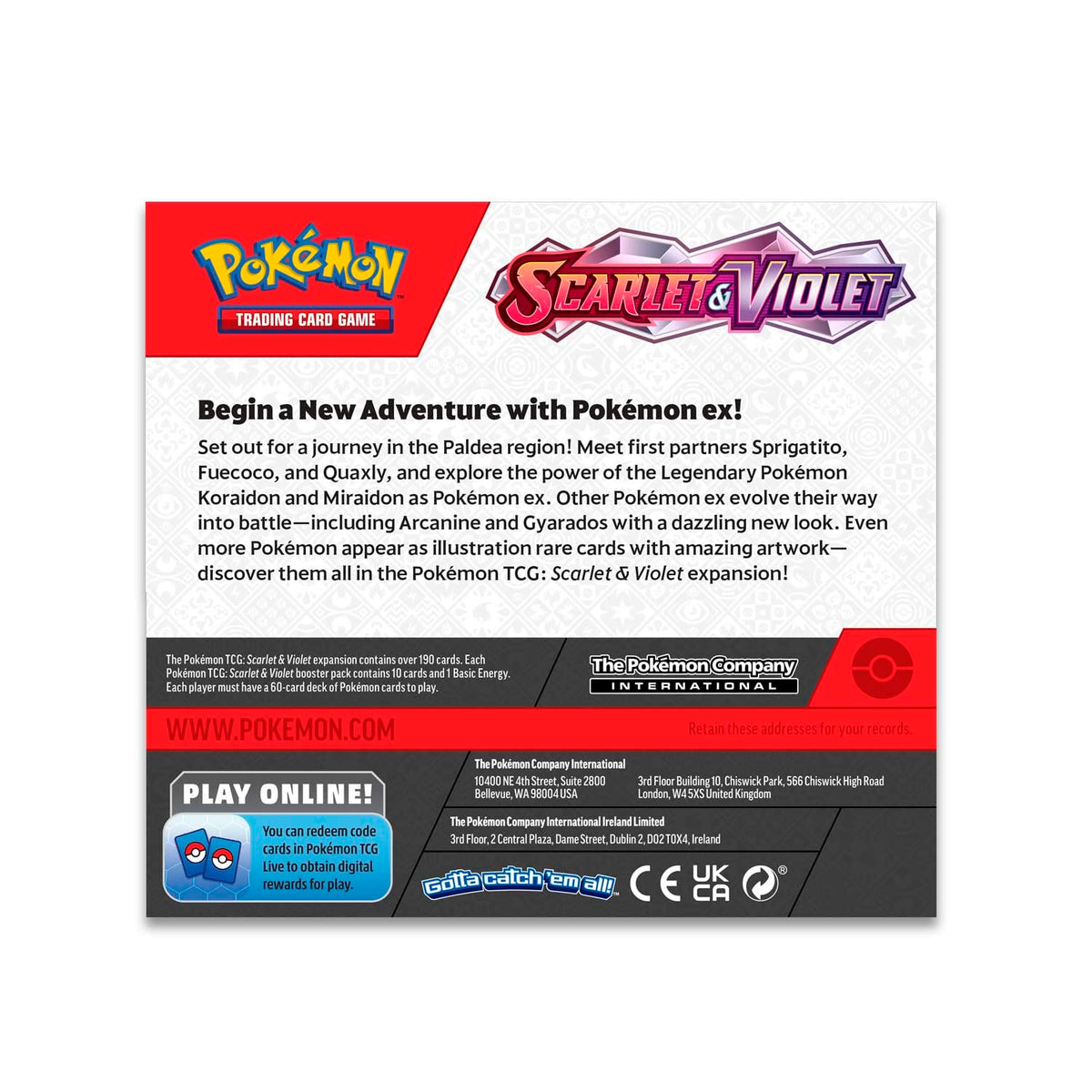 Booster Display Box (36 Packs) B62092