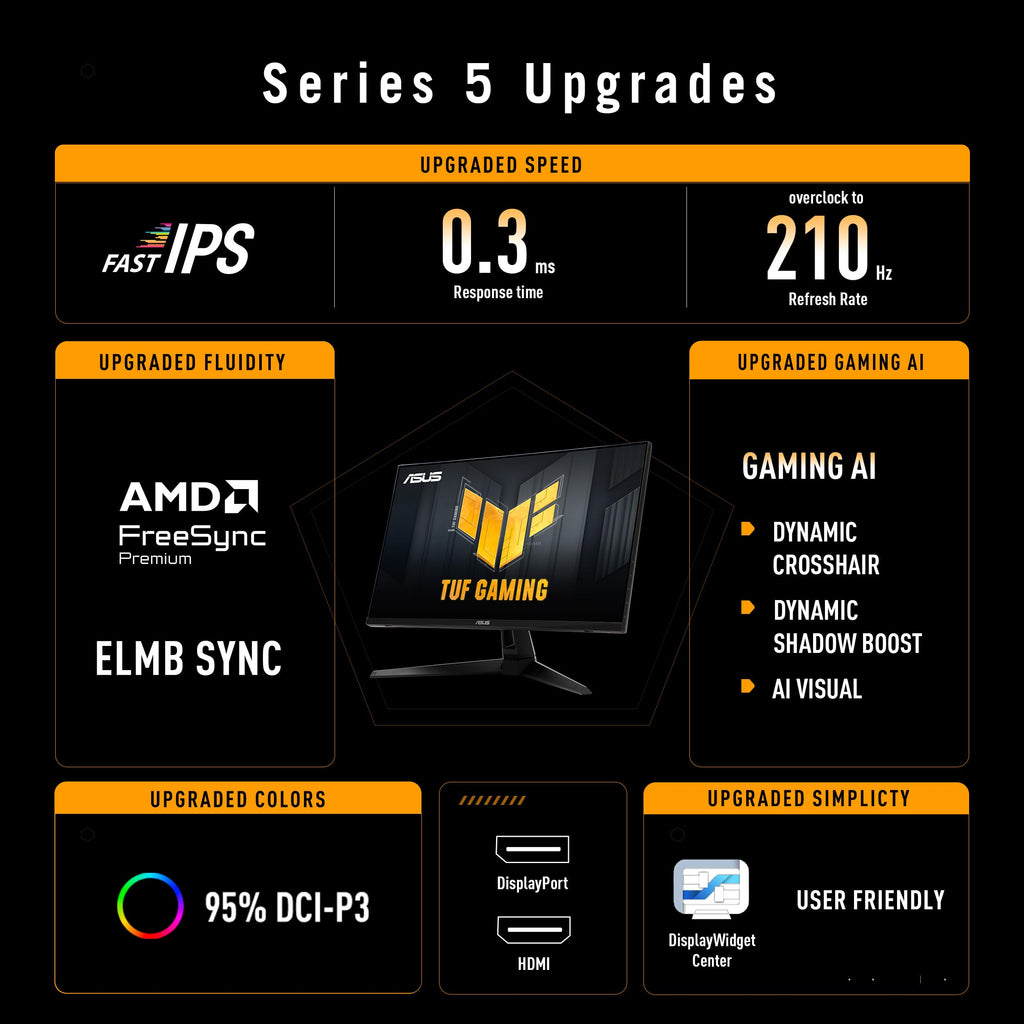 27 Inch 1440p 210Hz Gaming Monitor S761