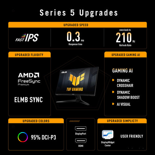 27 Inch 1440p 210Hz Gaming Monitor S761