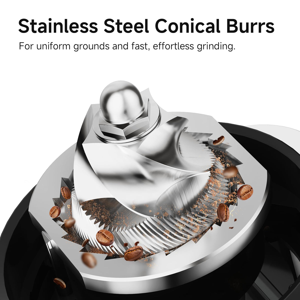 Electric Coffee Grinder with 48 Grind Settings Y18871