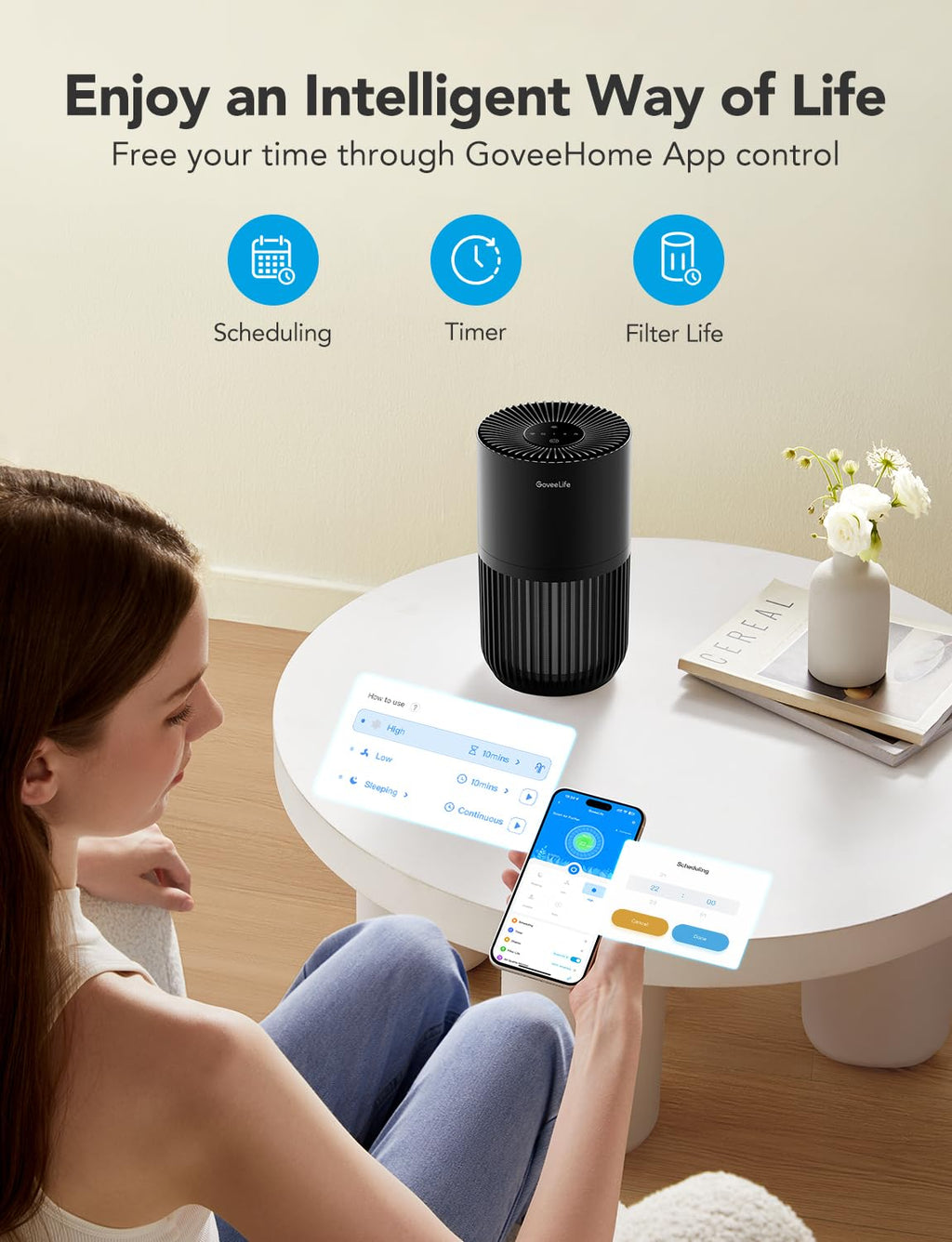 Dehumidifier with Mini Air Purifier R4864