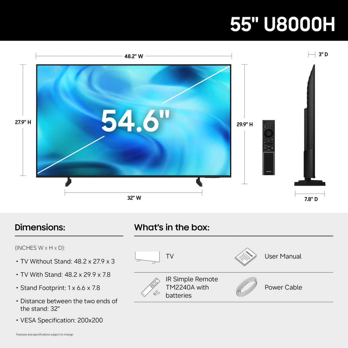 55-Inch 4K Smart TV N4207