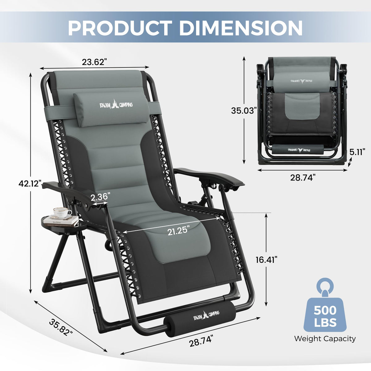 Oversized Zero Gravity Chair X507356