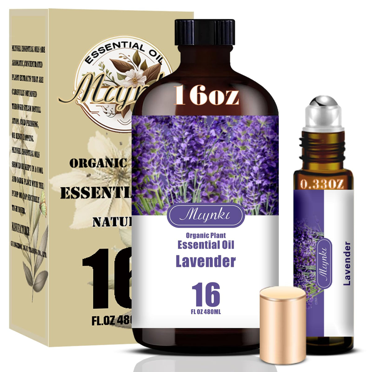 16oz & 4oz Lavender & Black Pepper Aromatherapy Set Q460395