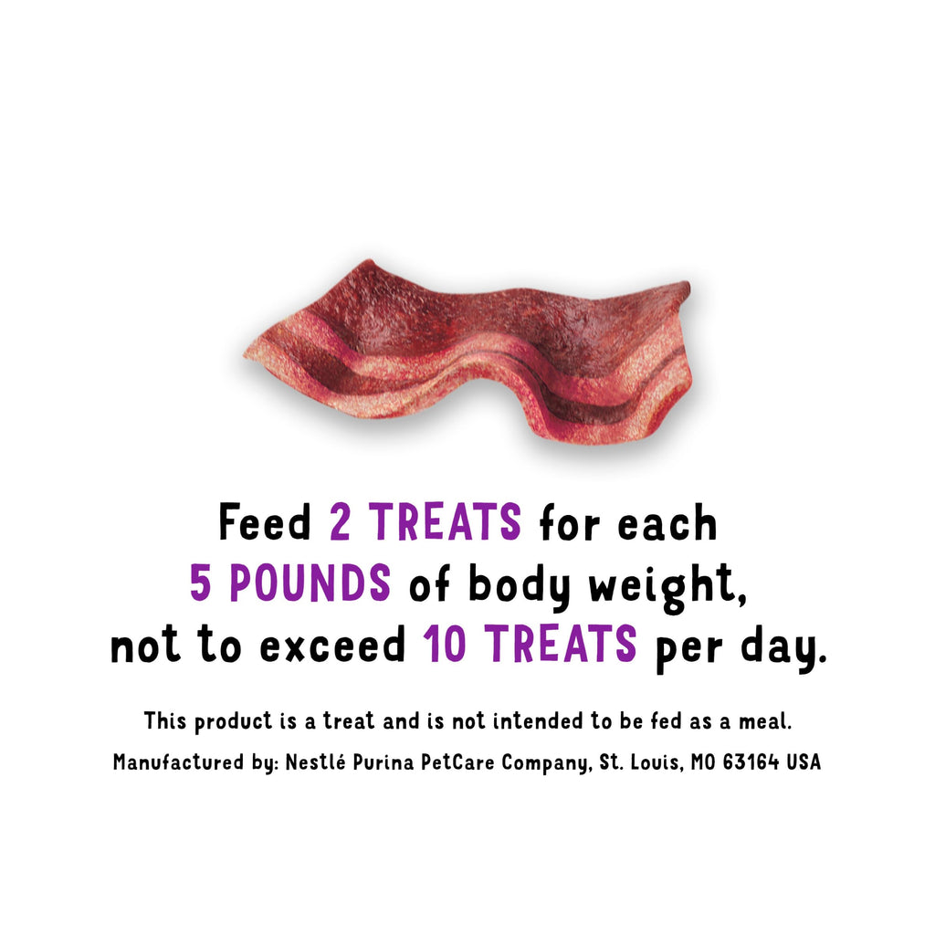 Dog Treats with Bacon 25 oz Pouch A695514
