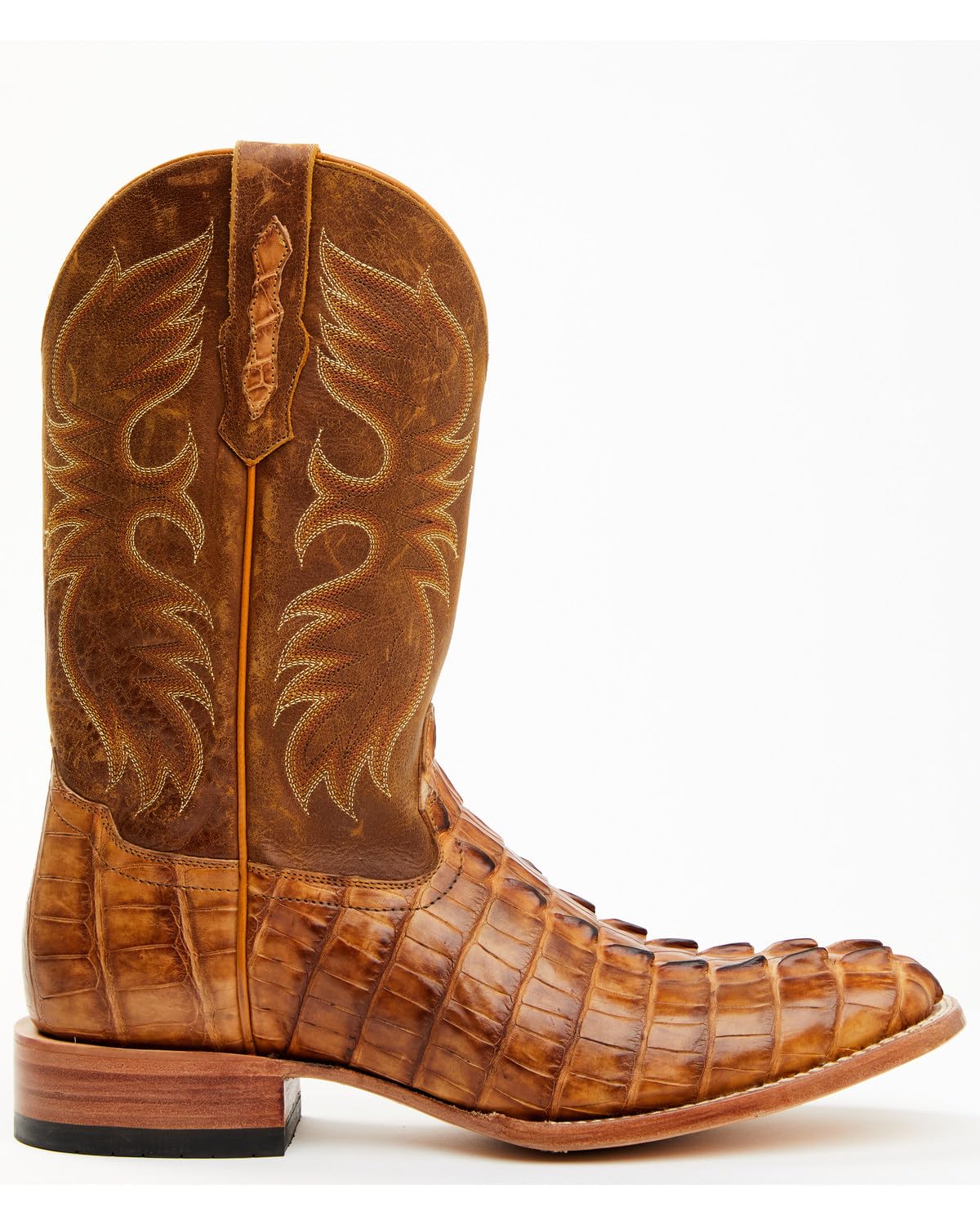 Caiman Cognac Western Boot T359426