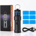 Portable Ultrasonic Mosquito Repeller with Carabiner Hook (6 Refills) S905806