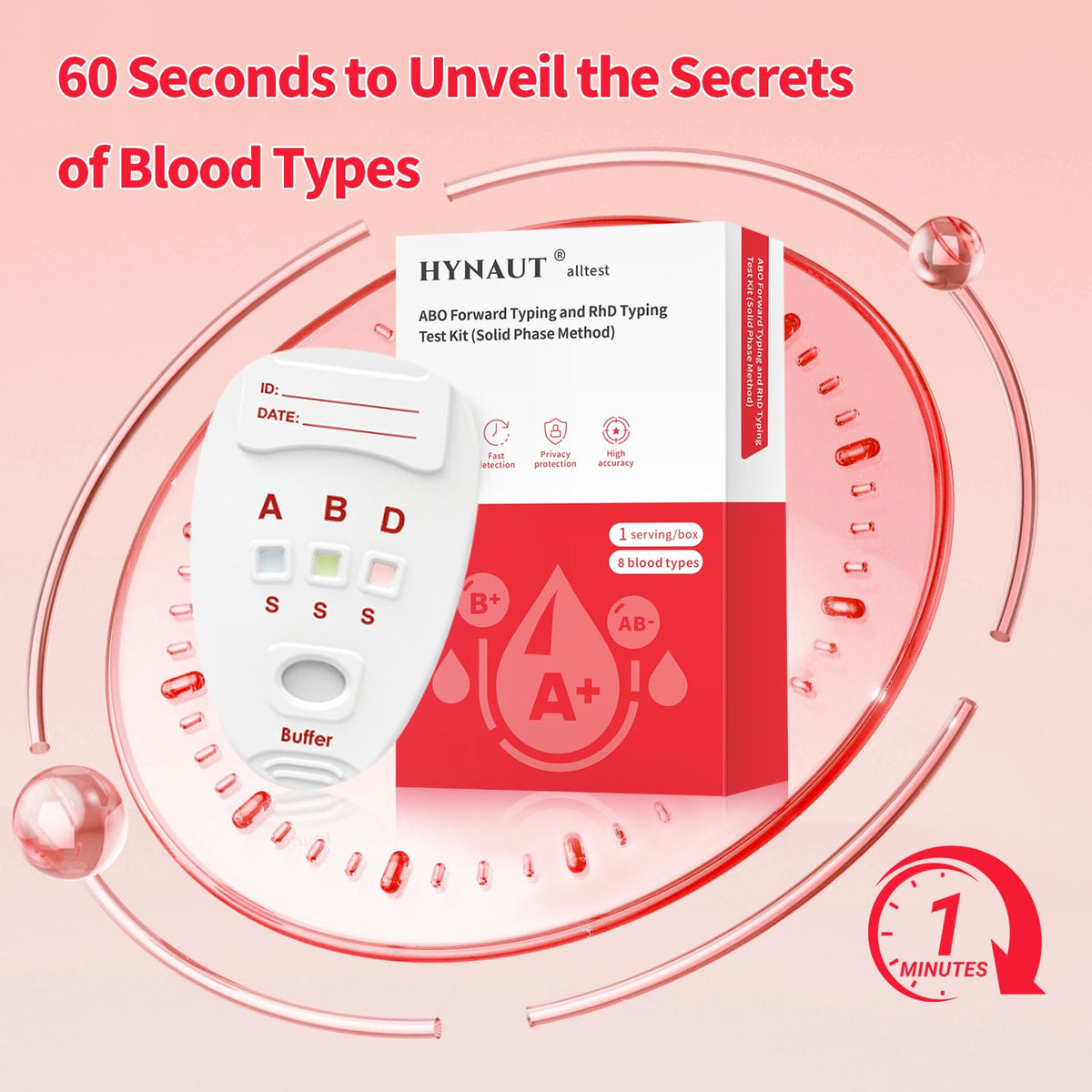 Blood Group Testing Kit 3 Test Kit K165586