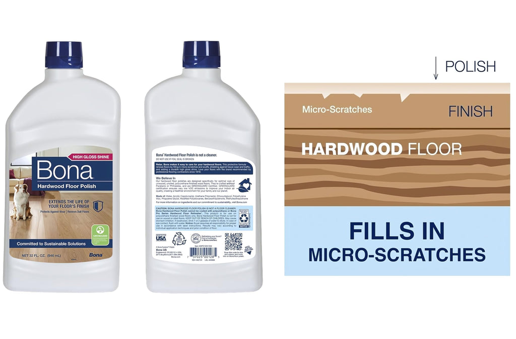 Hi-gloss Hardwood Floor Polish 32 Oz. Pack of 6 O5428