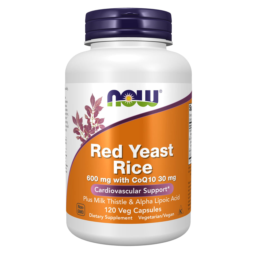 Red Yeast Rice with CoQ10, Milk Thistle, ALA, 120 Veg Caps G184260