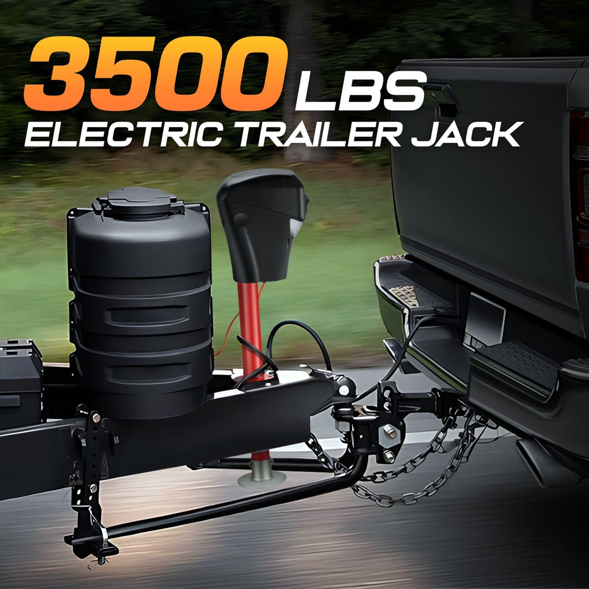 3500lbs 12V Electric Trailer Jack V482