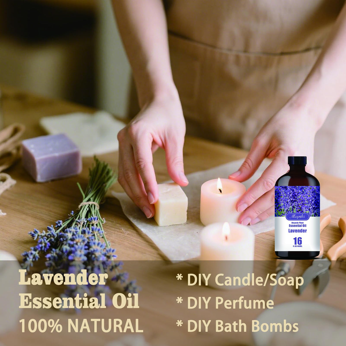 16oz & 4oz Lavender & Black Pepper Aromatherapy Set Q460395