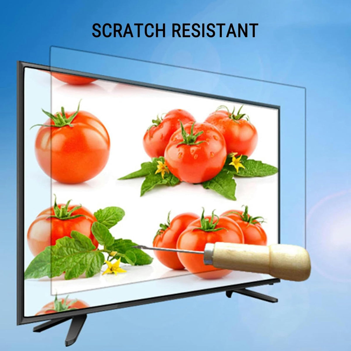 32-75 Inch Anti Blue Light Anti-Glare Frosted TV Screen Protector Y535806