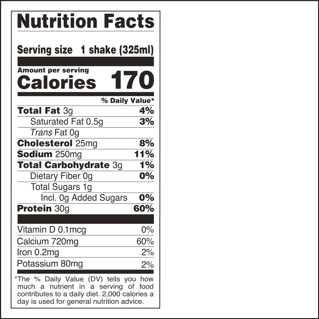Vanilla Protein Shake 30g Protein 11 fl.oz 4 Count Pack of 3 W83343