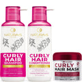 Curly Hair Shampoo and Conditioner Set and Mask P769
