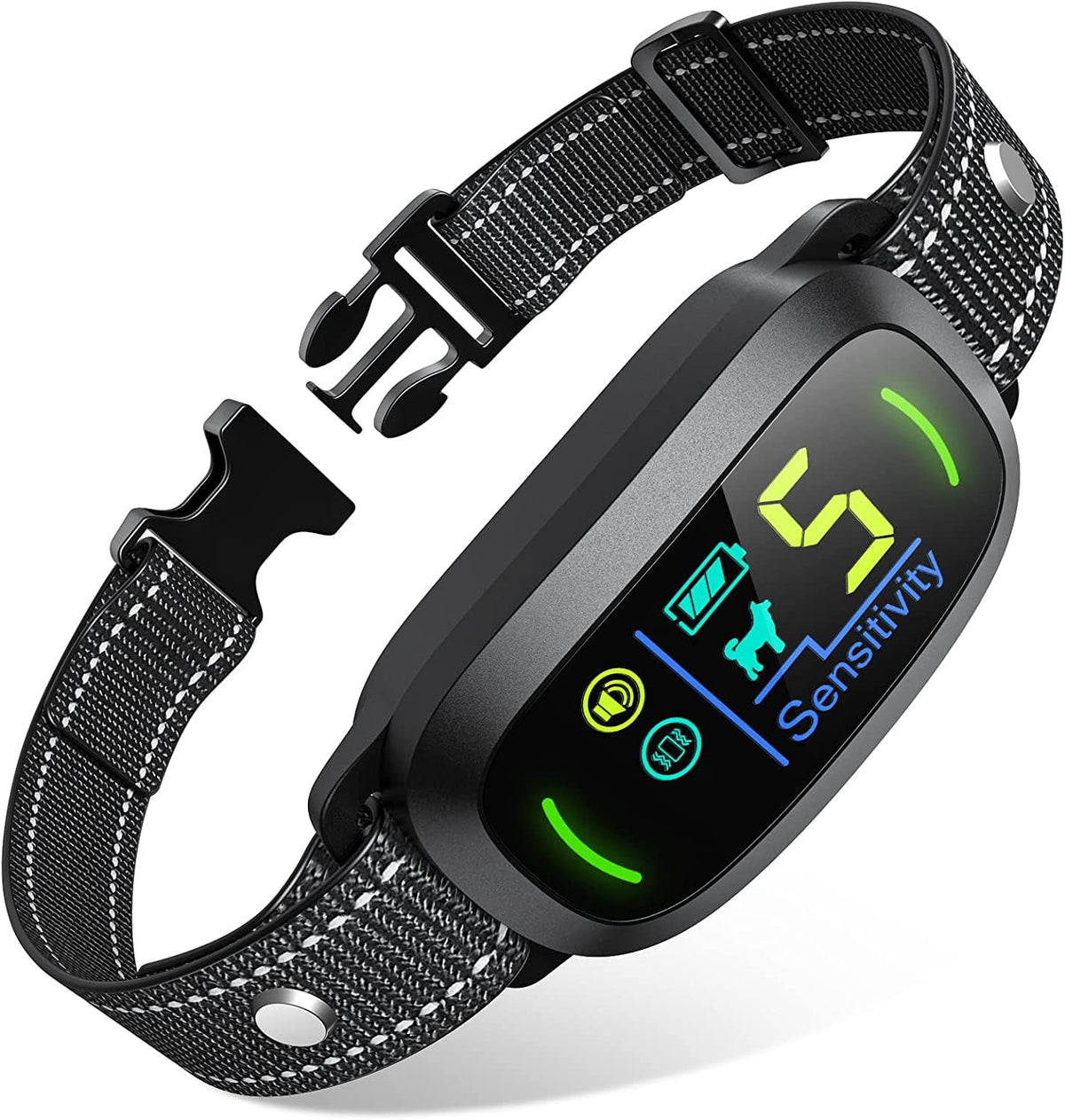 Rechargeable Anti Barking Training Collar with 5 Adjustable Sensitivity E53050