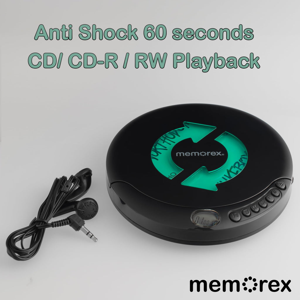 Portable CD Player with Anti-Shock Technology H15364