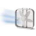 20" Classic Box Fan with Weather-Resistant Motor, 3 Speeds, 22.5" H (White) H629