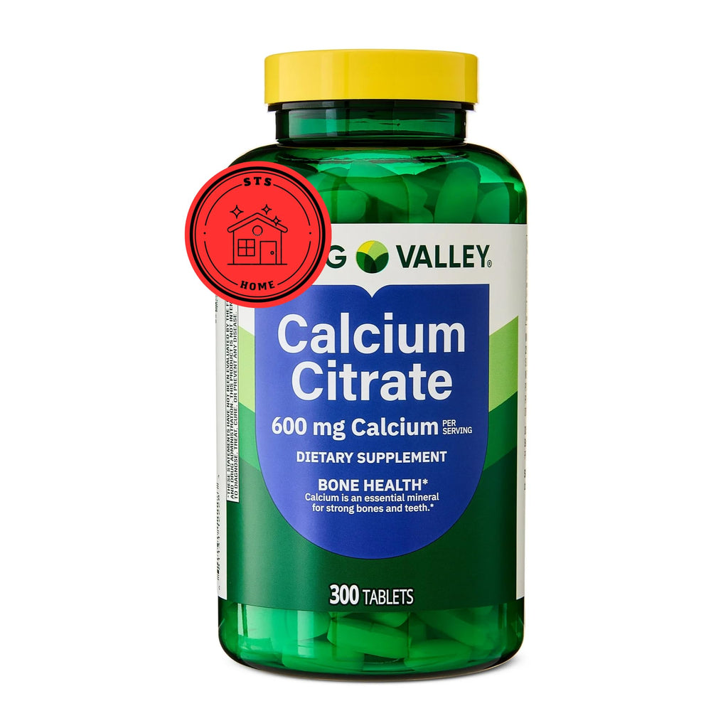 Calcium Citrate 600 mg 300 Tablets S78434
