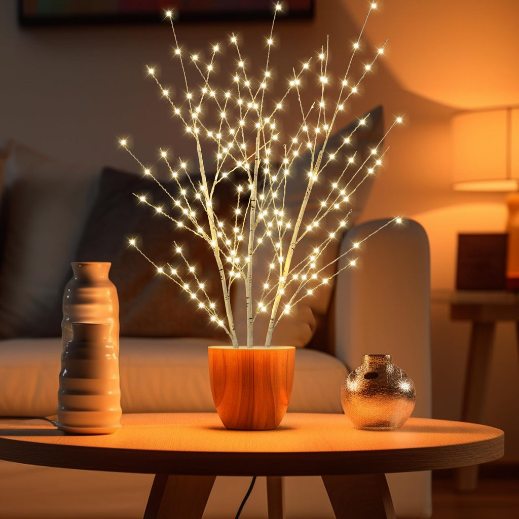 Birch Light Tree with 180 LED Lights A954981
