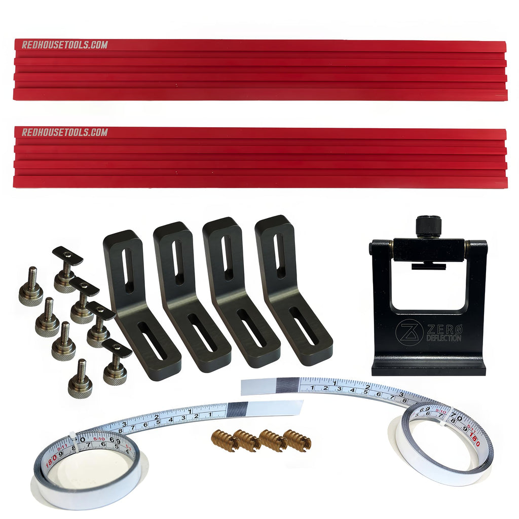 24 or 36-Inch Adjustable Aluminum Miter Station Fence Kit I109