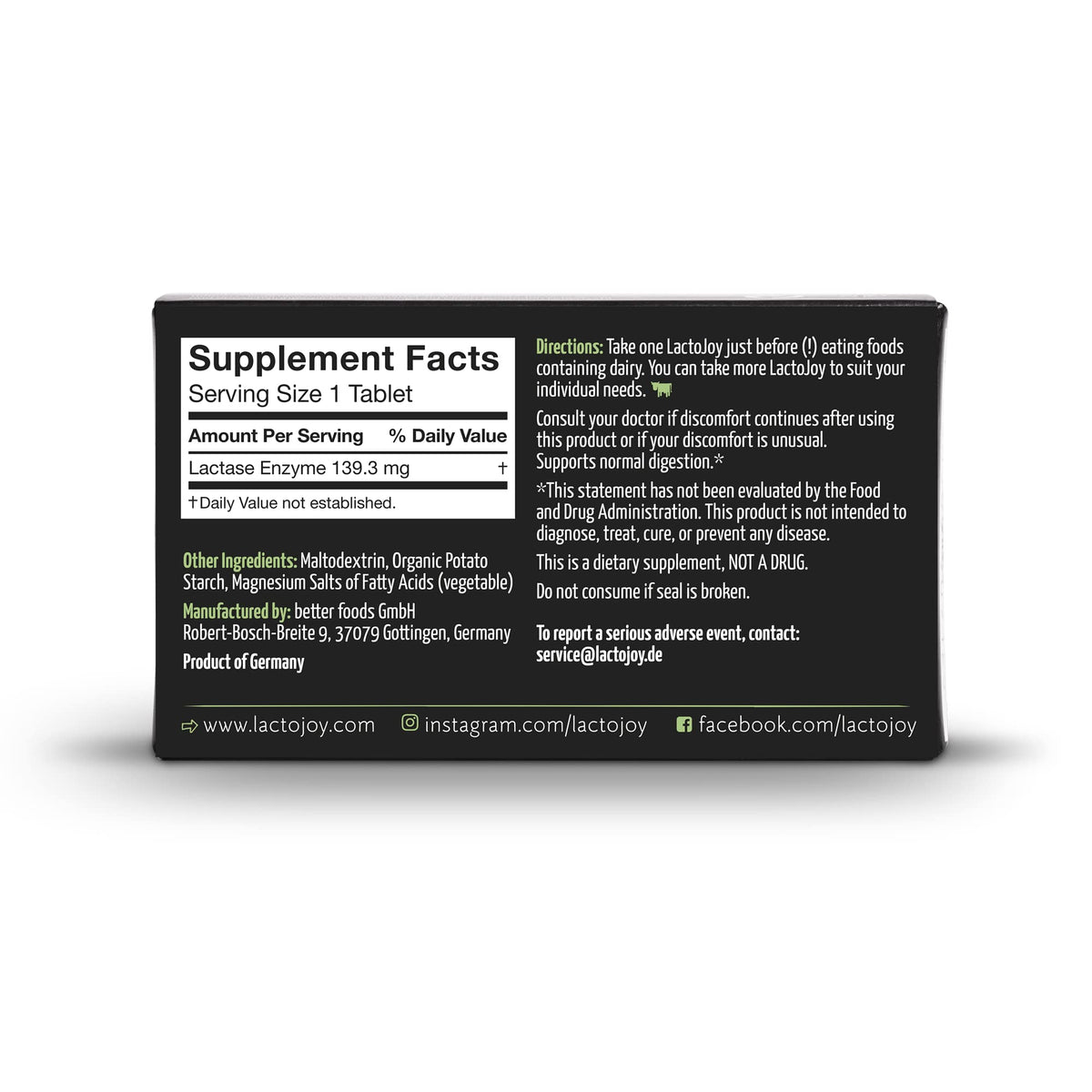 Lactase Pills 14,500 I 45 Pieces A865