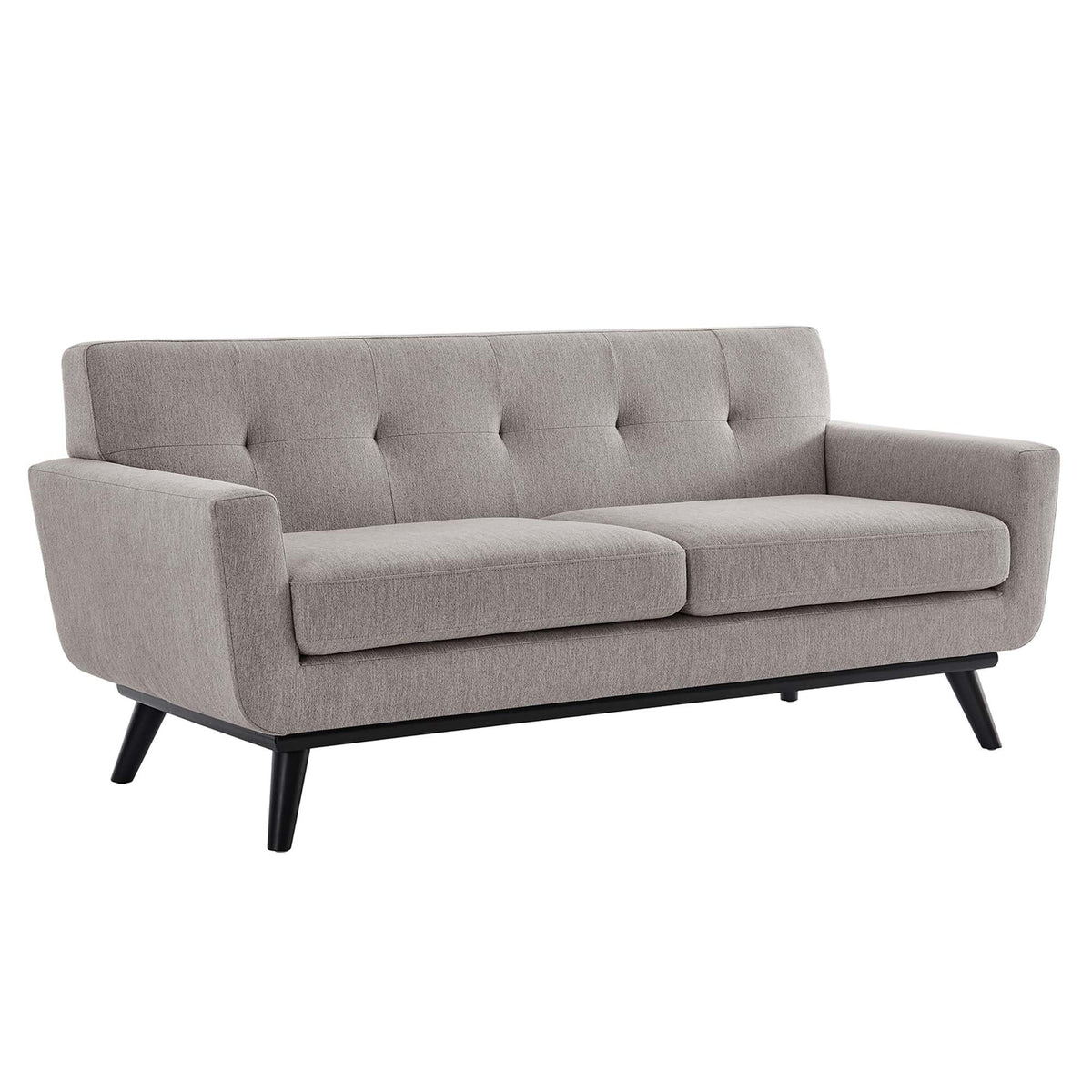 78 Inch Light Upholstered Loveseat K7203