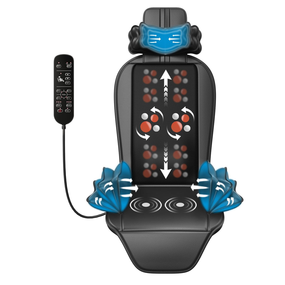 Shiatsu Back Massager with Heat U146