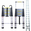 20FT Aluminum Telescoping Ladder 330 lbs Capacity H9721