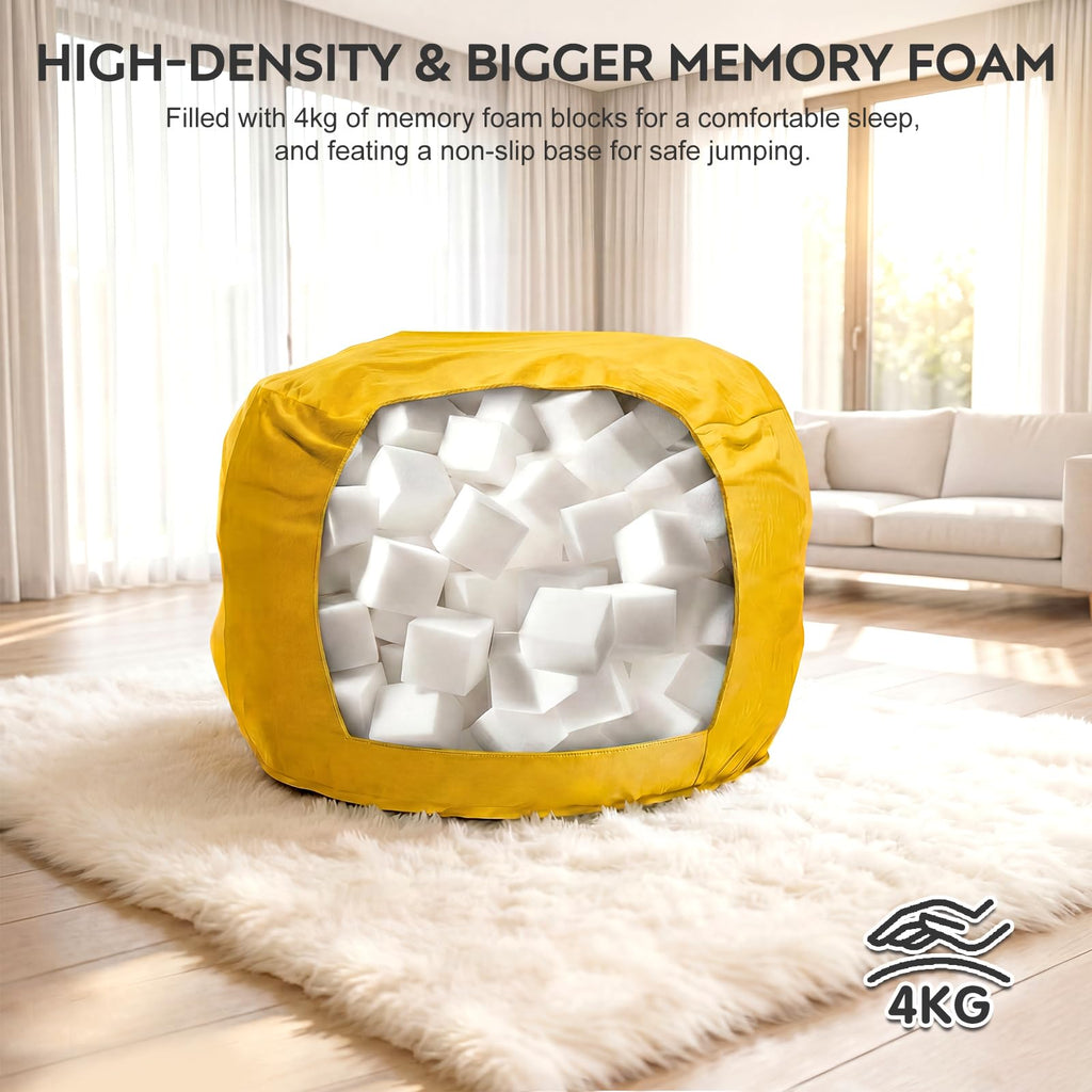 Convertible Foam Lazy Sofa Bed V91155
