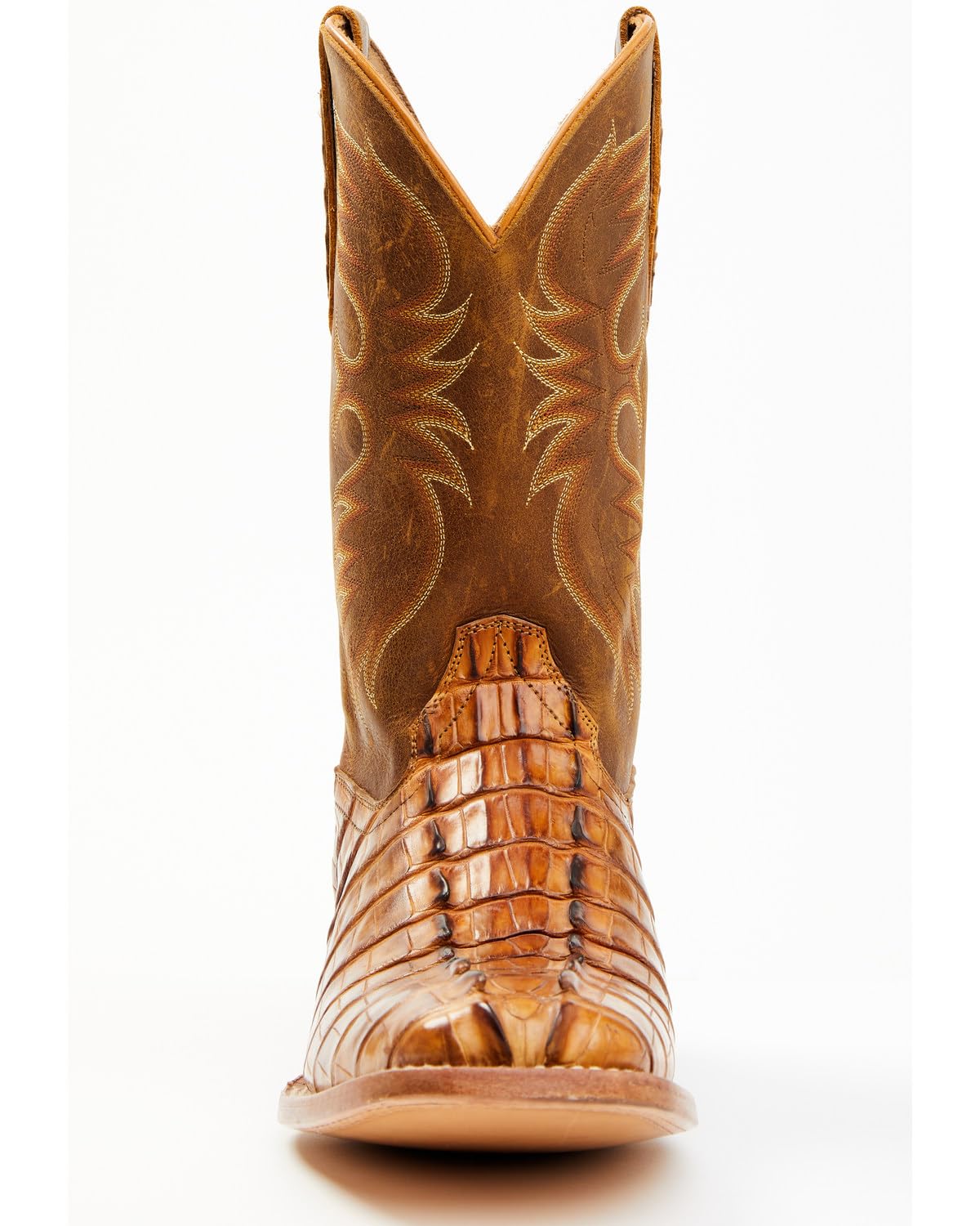 Caiman Cognac Western Boot T359426