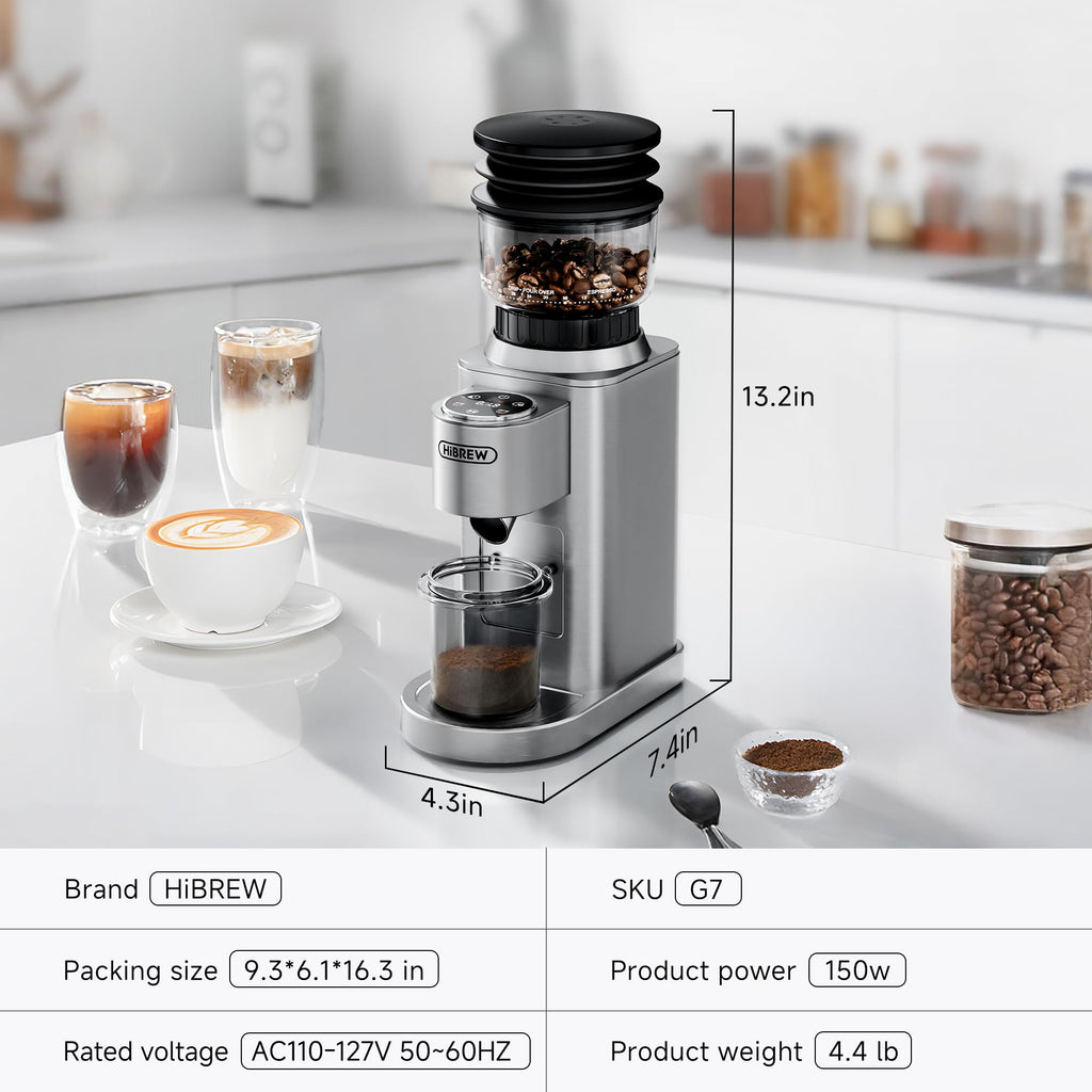 Electric Coffee Grinder with 48 Grind Settings Y18871