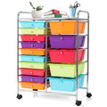 15 Drawers Rolling Storage Cart I257513