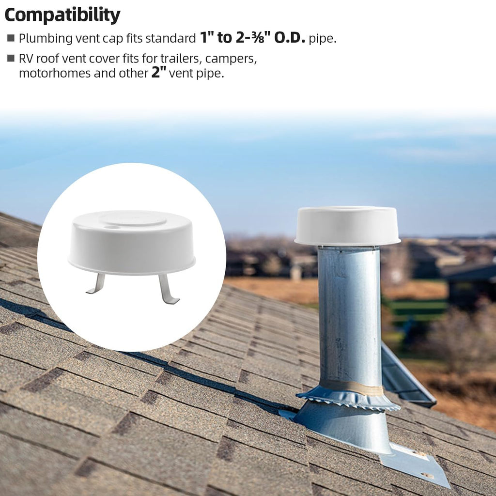 2 Pcs RV Roof Vent Cap U5633