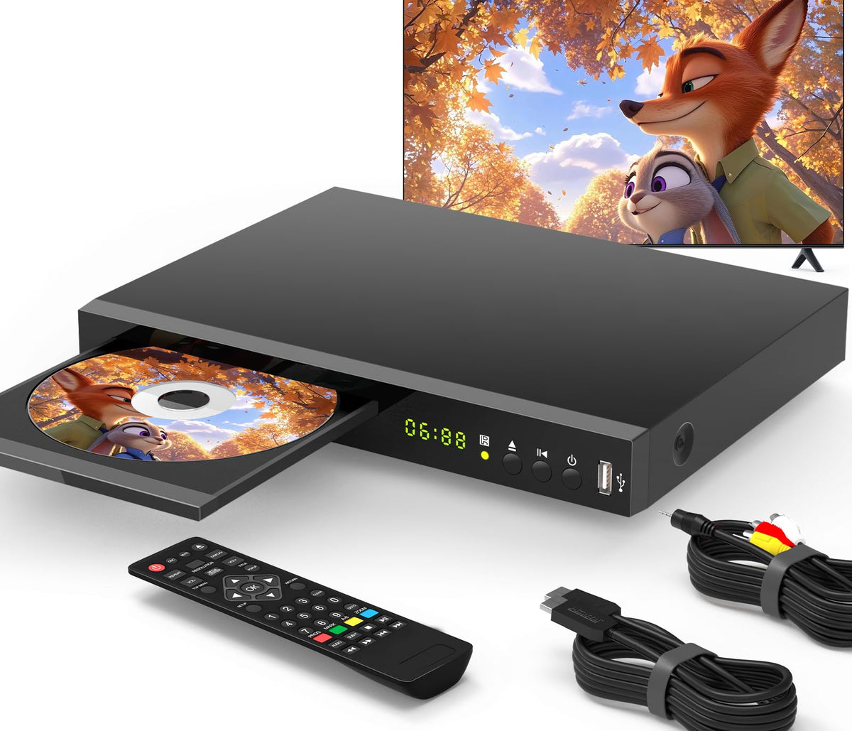 Blu Ray DVD Player 1080P Full HD W452469