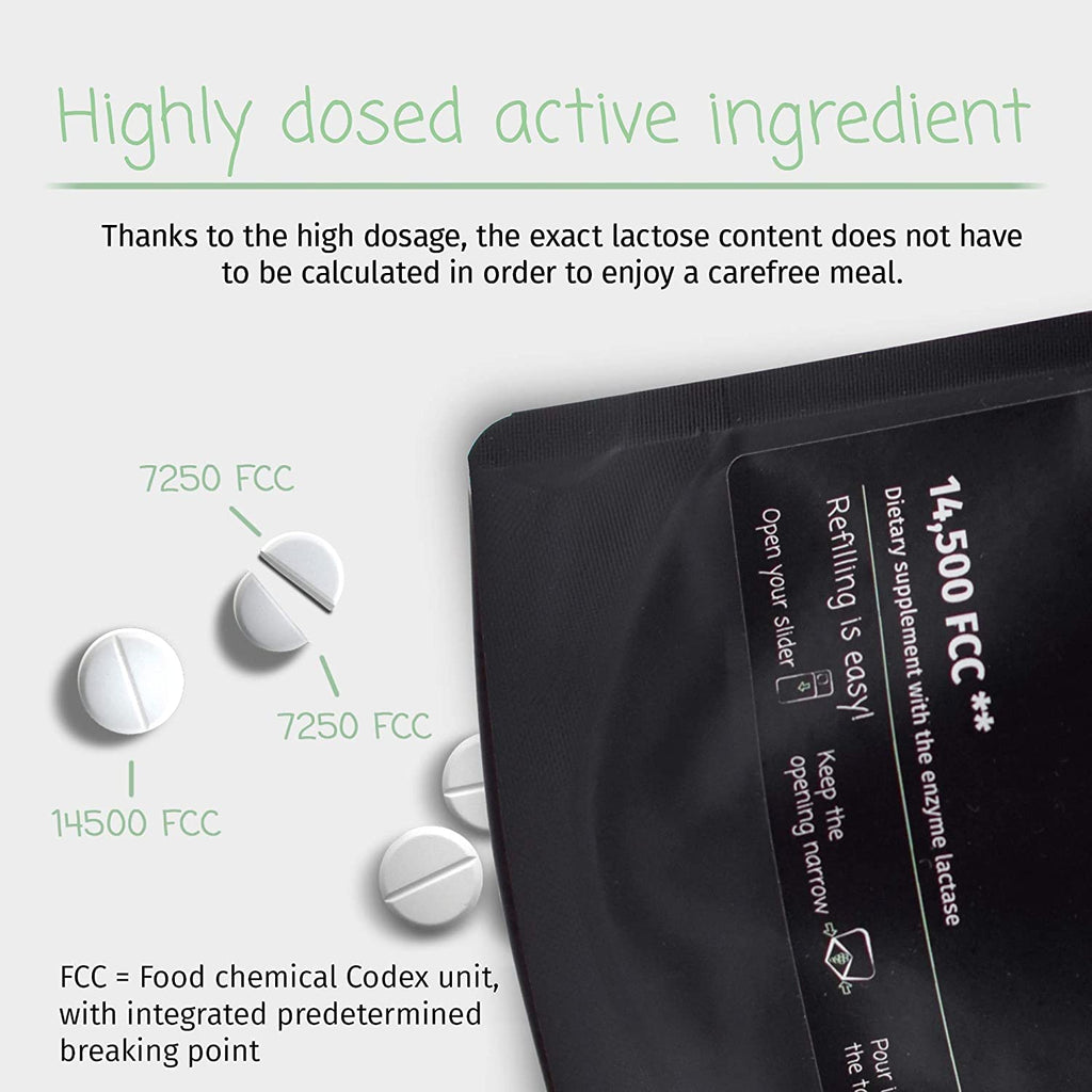 Lactase Pills 14,500 I 45 Pieces A865