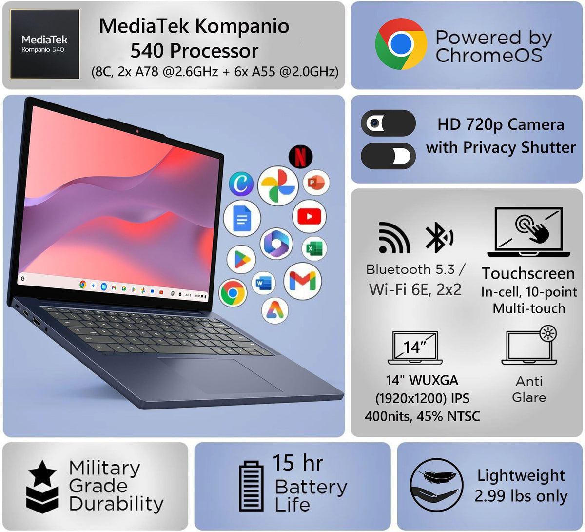 14" Touchscreen WUXGA Laptop N178