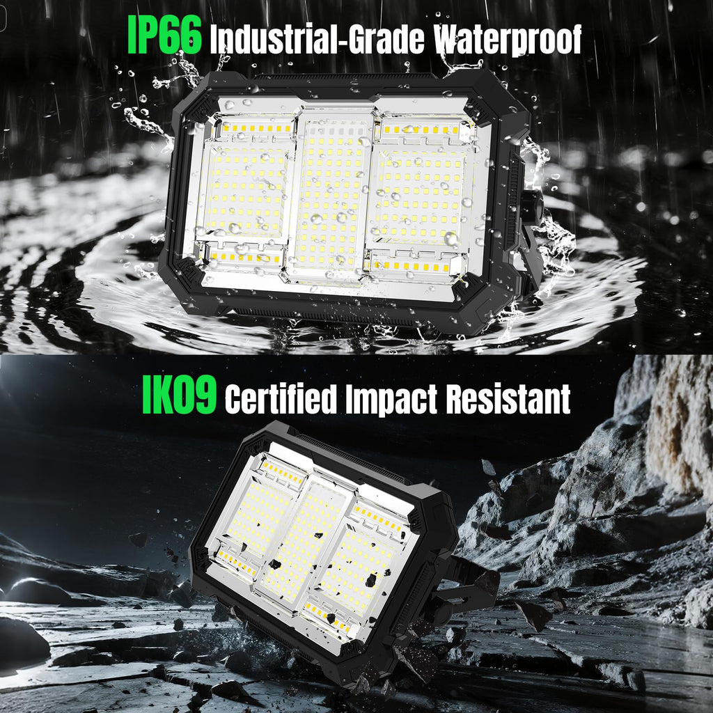 400W 32000LM Rechargeable Magnetic LED Work Light A94989