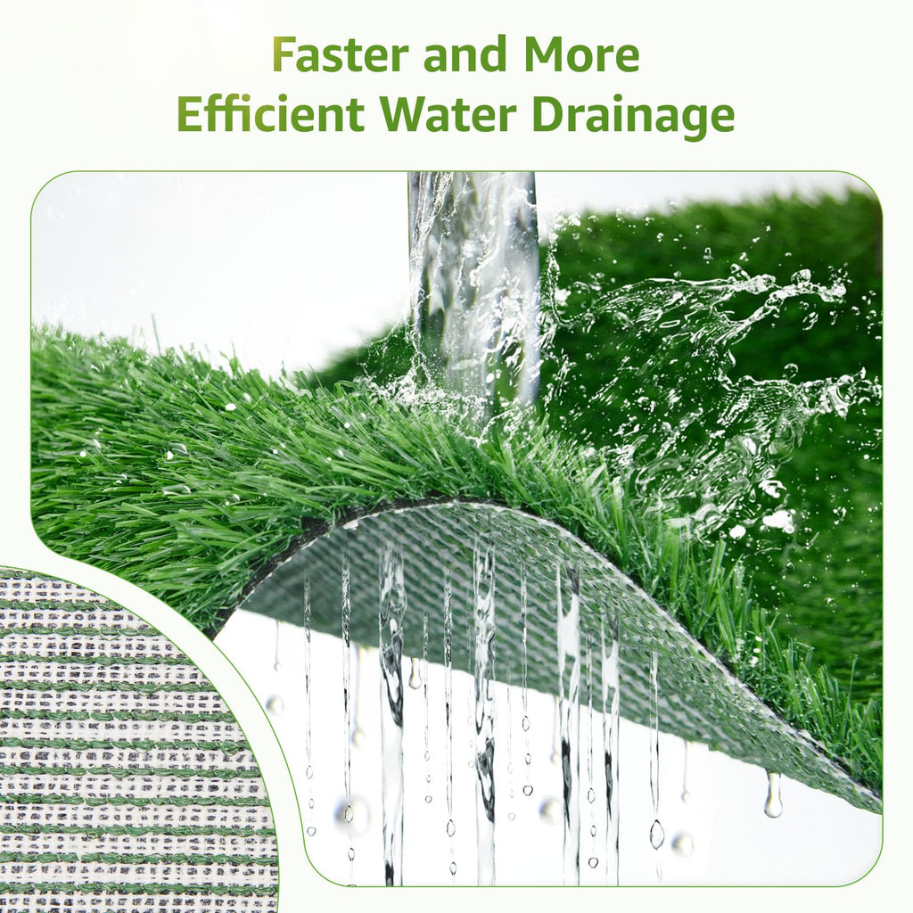 2 Pack 14x18in Artificial Grass Pee Pads B565410