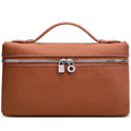 Small Genuine Leather Top-Handle Bag J357